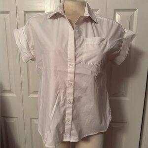 Classic White Women's Blouse